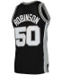 Men's David Robinson Black San Antonio Spurs Hardwood Classics 1998-99 Swingman Jersey