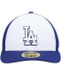 Men's Royal, White Los Angeles Dodgers 2023 On-Field Batting Practice Low Profile 59FIFTY Fitted Hat