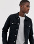 Jack & Jones denim jacket in black