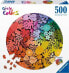 Ravensburger Puzzle 500 elementów Paleta kolorów Tropiki