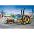 PLAYMOBIL Forklift Truck With Cargo Construction Game