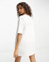 New Look oversized tee in white