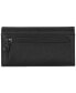 Giani Bernini Receipt Manager Wallet Black Silver