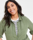 Women's Long-Sleeve Utility Romper, Created for Macy's