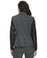 Women's Faux-Leather-Sleeve Blazer