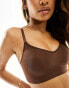 Vero Moda seamless bra in brown