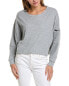 Vintage Havana Bounded Texture Jersey Utility Pullover Women's Grey L