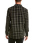 For The Republic Stretch Flannel Shirt Men's Green S