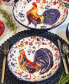 Morning Rooster Set of 4 Soup Bowls