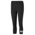 Puma Essentials 34 Logo Leggings Womens Black Athletic Casual 58682801