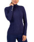 Petite Ribbed Turtleneck Sweater, Created for Macy's