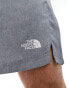 The North Face 24/7 logo shorts in grey