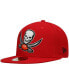 Men's Red Tampa Bay Buccaneers Elemental 59FIFTY Fitted Hat