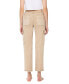 Women's High Rise Cargo Straight Jeans