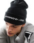 Aape By A Bathing Ape now beanie in black