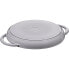 Staub Grill Round 26 CM Grafitowa Patelnia Grillowa Żeliwna