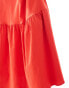 Mango halterneck tiered midi dress in red