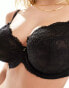 Ann Summers Fuller Bust Sexy Lace non padded plunge bra in black