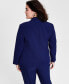 Plus Size Two-Button Blazer