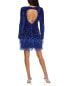 Sho By Tadashi Shoji Embroidered Cocktail Dress Women's