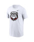 Men's White Georgia Bulldogs Primetime Evergreen Alternate Logo T-Shirt