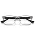 Men's Rectangle Eyeglasses, VE128556-O