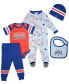 Baby Boys Hockey Layette 5 Piece Set