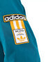 adidas Originals Adibreak hoodie in teal with orange detail