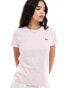 Levi's perfect small batwing logo t-shirt in pink