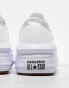 Converse Chuck Taylor All Star Move Ox trainers in white