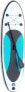 JoySports Deska SUP Stand Up Paddle 300cm niebiesko - szara PDB-40001