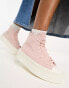 Converse Chuck Taylor All Star Modern Lift Hi trainers in pink