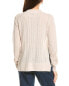 Malo Cashmere Pointelle Wool & Cashmere-Blend Sweater Women's