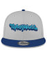 Men's Gray/Blue Track house Racing Graffiti 9forty Adjustable Hat