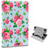 COOL Tablet 9.7-10.3´´ Leatherette Roses Rotating Panoramic cover