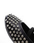 Public Desire Mina studded ballet flat in black