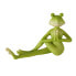 3er Set Froschfiguren in Yoga Haltungen