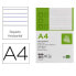 LIDERPAPEL Horizontal notepad A4 80 sheets 60g/m2