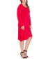 Women's Plus Size Flared Dress