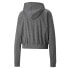 Puma Cloudspun FullZip Training Hoodie Womens Grey Casual Athletic Outerwear 521