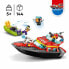 Playset Lego City 60373 The firefighters' rescue boat Разноцветный 144 Предметы