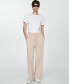 Women's Seam-Detail Straight-Fit Trousers