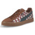 Puma Clyde X Tassle Dd Geometric Lace Up Mens Brown Sneakers Casual Shoes 38817