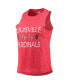 Женская пижама Concepts Sport Womens Black, Red Louisville Cardinals Tank Top and Pants Sleep Set