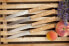 Opinel Opinel Set of 4 table knives Bon Appetit South Olive Wood No 125