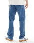 Jack & Jones Eddie baggy jean in mid blue wash