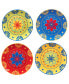 Spice Love Salad Plates Set of 4