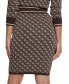 Women's Lise 4G-Logo Pull-On Sweater Skirt