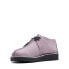 Clarks Desert Trek 26173998 Womens Purple Oxfords & Lace Ups Casual Shoes