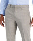 Men's Essentials Slim-Fit Stretch Glen Plaid Dress Pants